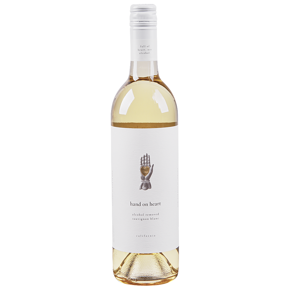 Hand on Heart Sauvignon Blanc Non-Alcoholic Wine