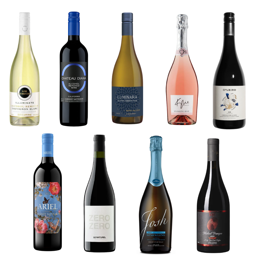 Non Alcoholic Wines.com Best Sellers Bundle 9 Bottle bundle
