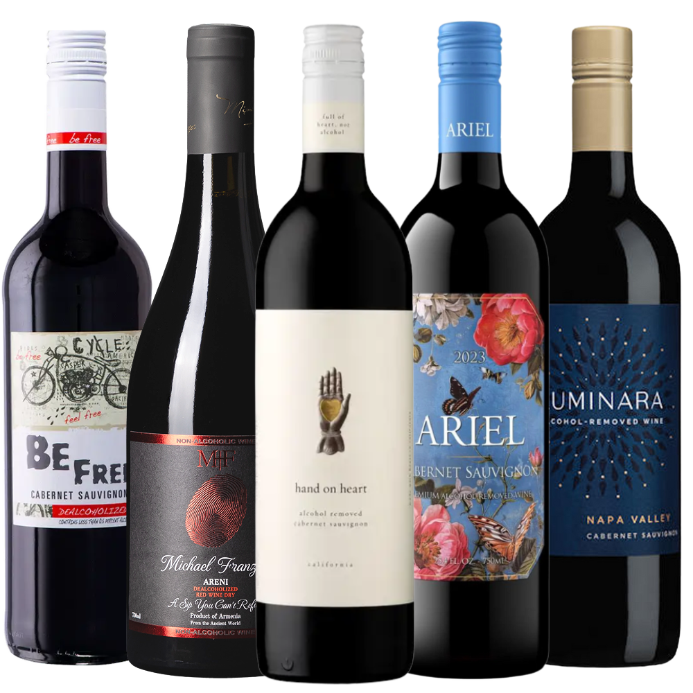 Premium Non-Alcoholic Red Wine Bundle