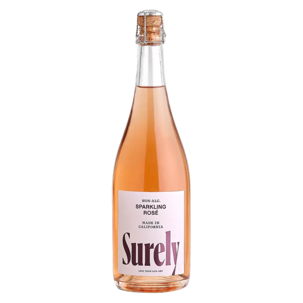 Surely Sparkling Rosé Non-Alcoholic Wine