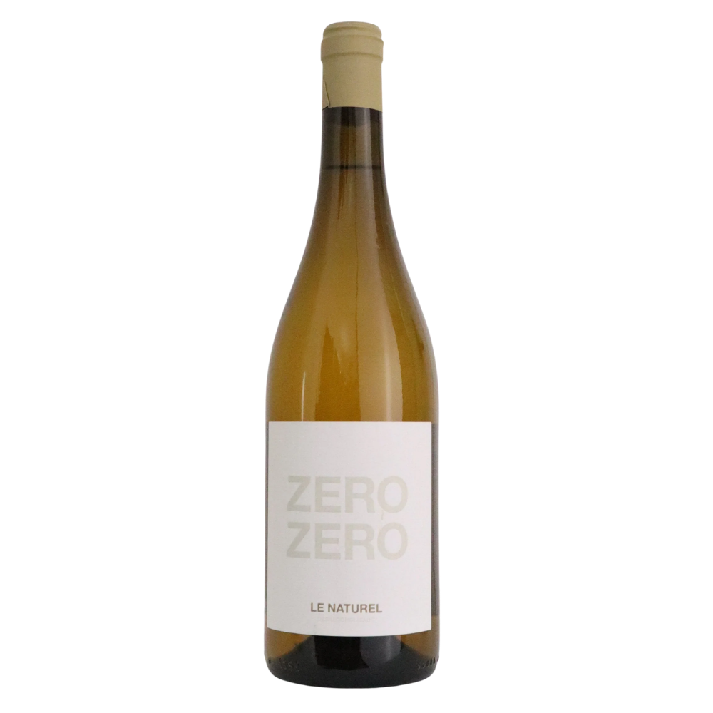 Le Naturel Zero Zero White Organic Non Alcoholic Wine Single Bottle Transparent Image