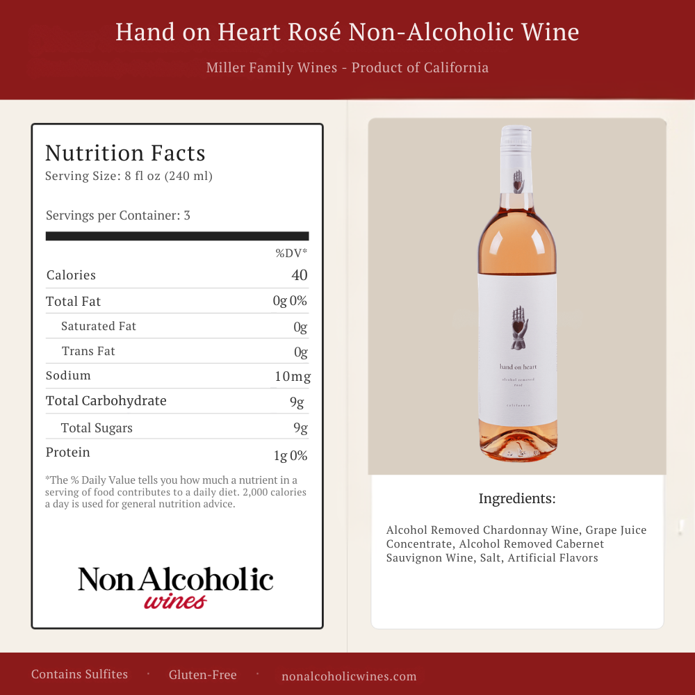 Hand on heart rose nutritional facts