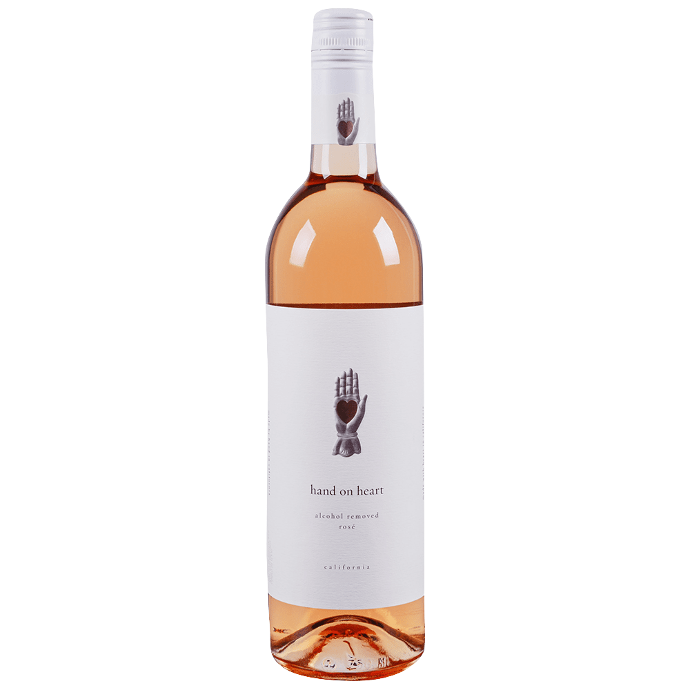 Hand on Heart Rosé Non-Alcoholic Wine
