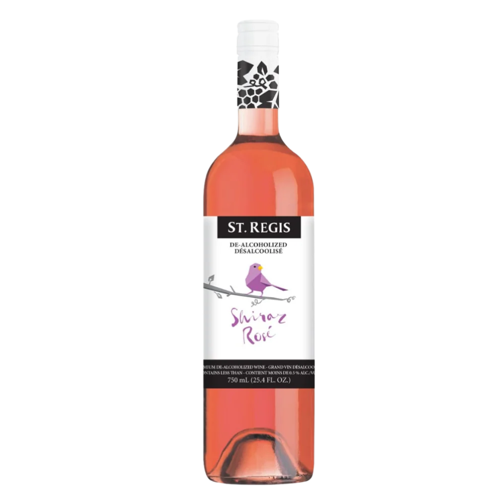 St. Regis Shiraz Rosé Non-Alcoholic Wine